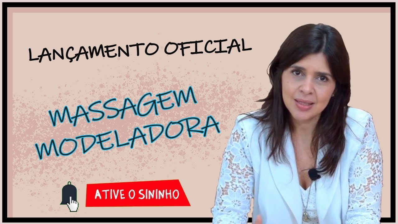 Abertura das Inscrições para o Curso de Massagem Modeladora