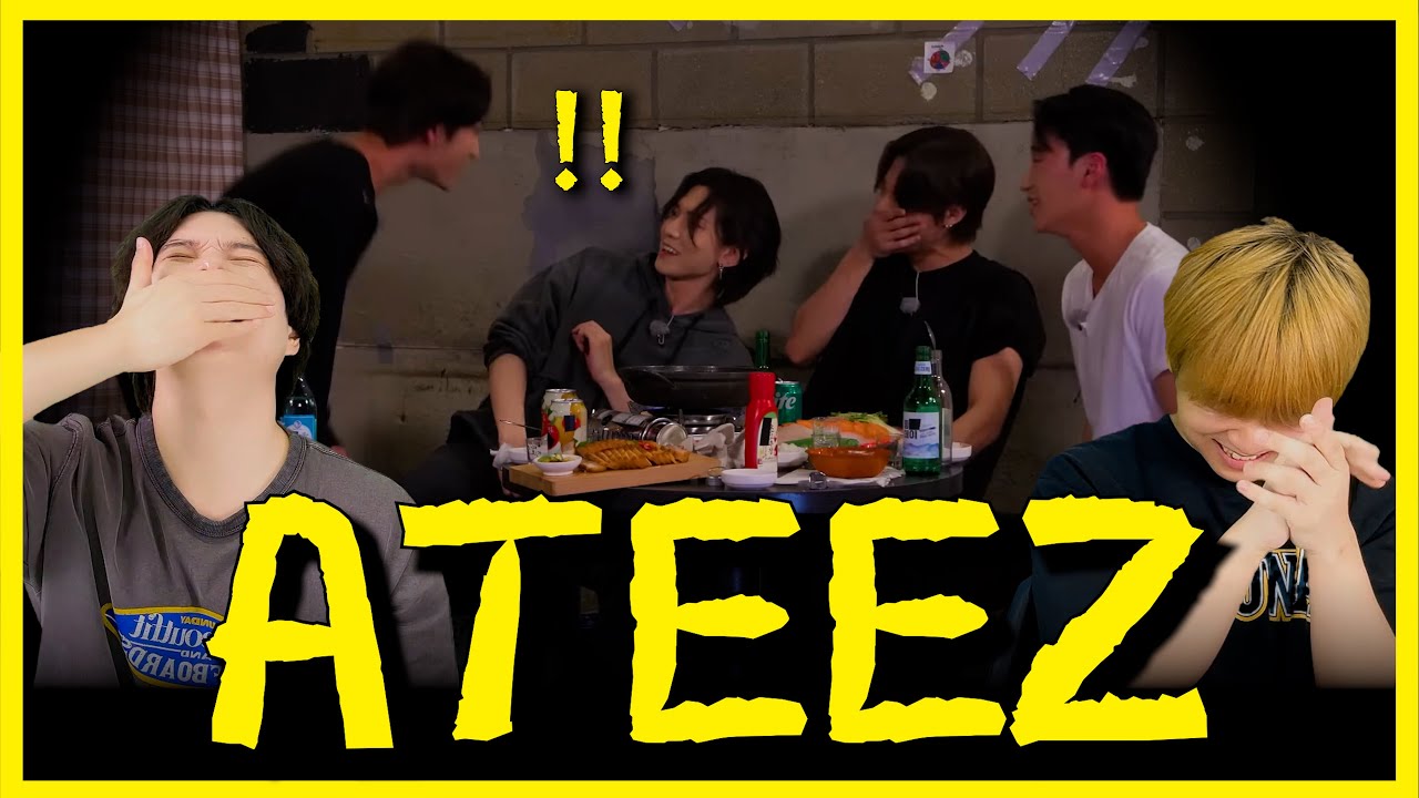 ATEEZ being unserious🤣 | Reaction