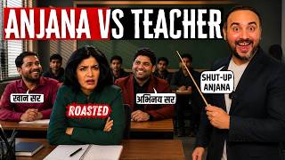 ANJANA VS TEACHERS 🤣 ABHINAY MATHS || KHAN SIR || Mahender Singh Show || Apka Reporter