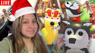 (Live)🔴 Adopt me Winter Update is Here !!!! ( Count Down! , New Pets! , and New Map!! )