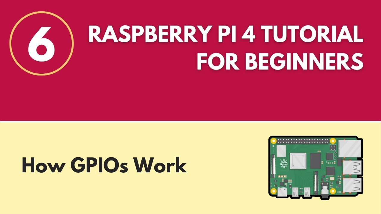 How GPIOs Work - Raspberry Pi 4 Tutorial (#6) - YouTube