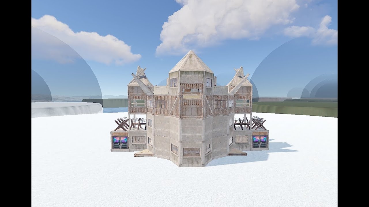 Rust - [TOUR] Clean Solo/Duo Base w/ Offset Bunkers (2024) - YouTube