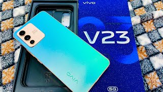vivo V23 (Sunshine Gold) Unboxing, First Look & Review !! India's first colour Changing Smartphone
