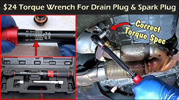 GOOD $24 Torque Wrench For Drain Plug & Spark Plugs | VANPO Torque Wrench