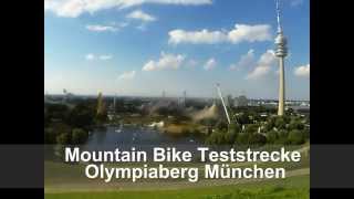 GoPro Hero 3 Mountain Bike Olympiaberg München 2015, Teststrecke für Biker München  Gopro3 Munich