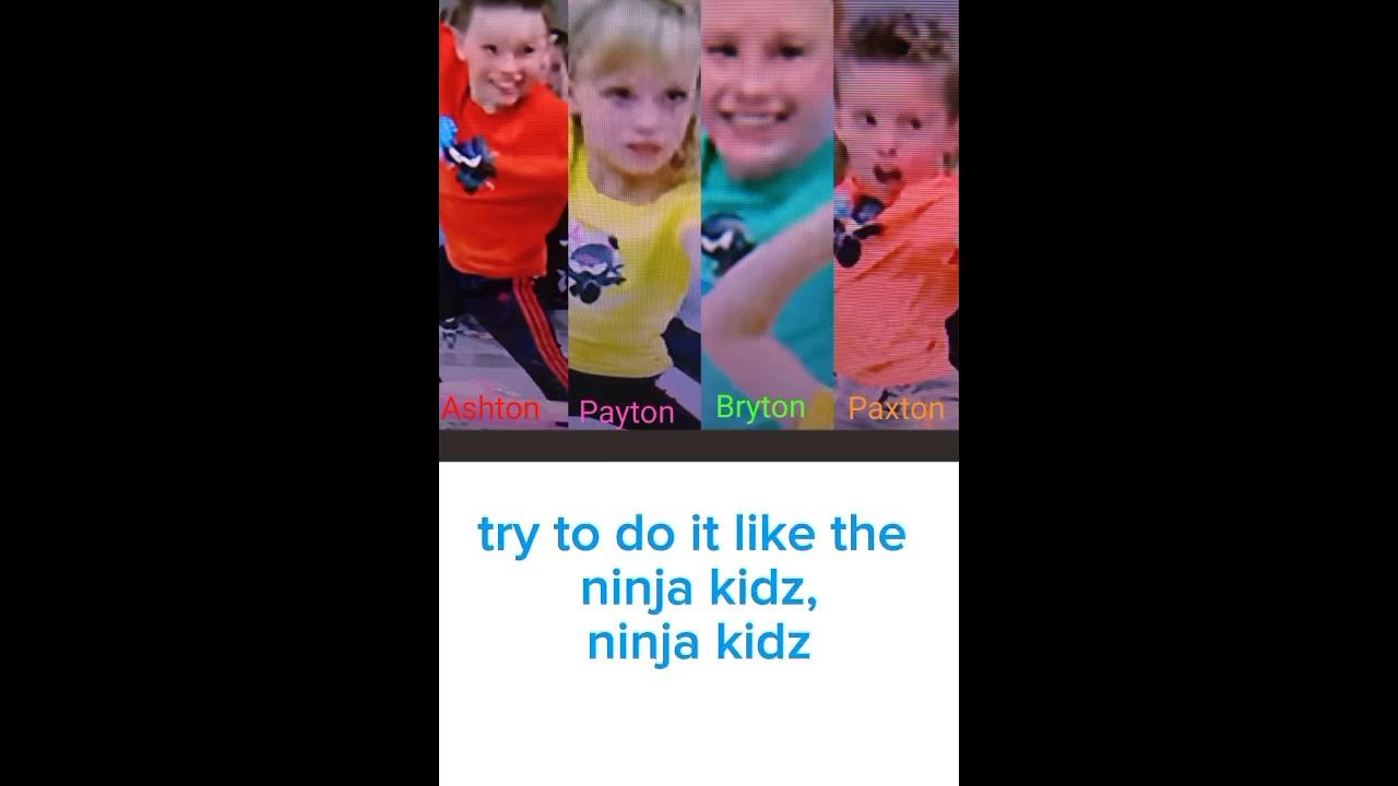 Being Awesome! Ninja Kidz YouTube