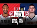 Dame DUELS Jokic for 93 PTS Combined! 💥