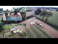 Ensilage du maïs chez Eric en septembre 2017