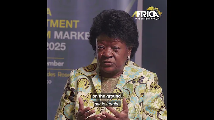 AIF: Africa Investment Forum ensures investment sustainability Laure Gondjout, Gabon's former Minis