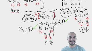 How to Solve a Linear–Quadratic System Algebraically (Step-by-Step)