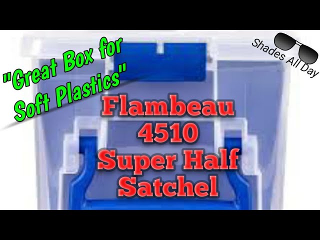 Flambeau Outdoors 4510 Super Half Satchel Soft Bait Organizer for sale online 
