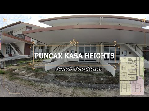 Puncak Kasa Heights Alor Gajah Melaka. Perumahan baru berkonsepkan “modern cluster townhouse”