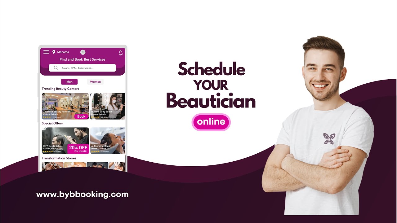 How to Book your beautician, salons, SPAs and Haircut salons in Bahrain