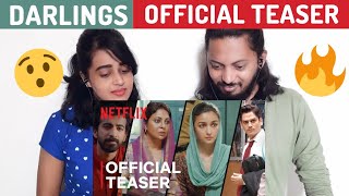 ⁣Darlings | Official Teaser  Reaction | Alia, Shefali, Vijay, Roshan | Netflix India | Dplanet Reacts