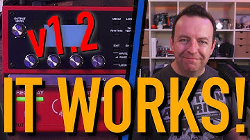 Loop Sync WORKS! - Boss RC-600 v1.21 Update