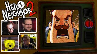 Реакция Летсплейщиков на Секретный Трейлер в Hello Neighbor 2