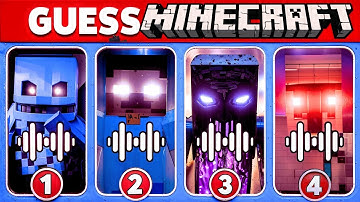 Minecraft Mobs Quiz Challenge | Guess Enderman, Creeper, Herobrine & More | Ultimate Minecraft