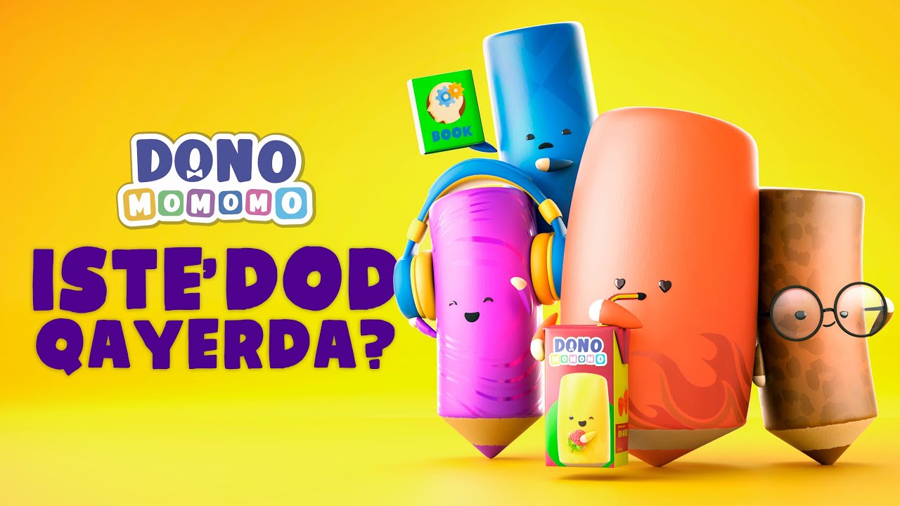 Iste'dod qayerda. Dono va Momomo | Uzbek tilida 