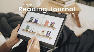 Digital Reading Journal 📚 Hyperlinked GoodNotes Template