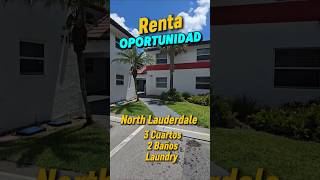 726 #14A  North Lauderdale, FL 33068 #rent #realestate