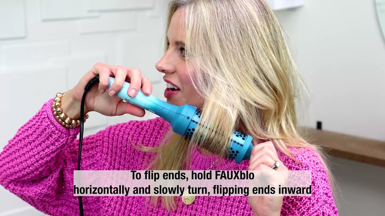 How To Use the FAUXblo Thermal Blowout Brush - YouTube