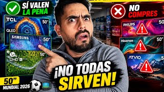 TVs 50 pulgadas que SI valen la pena y cuales NO 