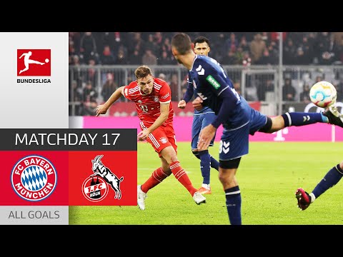 Kimmich's THUNDERBOLT late Equalizer | FC Bayern München – 1. FC Köln 1-1 | Highlights | MD 17