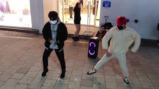 COOL GUYS. HONGDAE STREET DYNAMIC ENERGETIC BUSKING. 20201120.