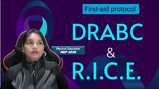 DRABC/R.I.C.E./First Aid/प्राथमिक चिकित्सा/Physical Education/NEP-2020/Sports//NEP 2020 screenshot 4