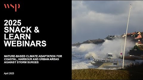 Nature-Based Climate Adaptation for Coastal, Harbour, and Urban Areas Against Storm Surges