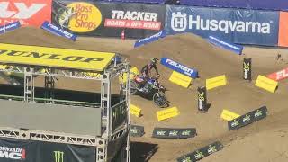 Danger Boy Deegan &amp; Justin Hill opening ceremonies Denver Supercross #dangerboy  #haidendeegan 