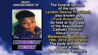 Lyndon Desroy President short