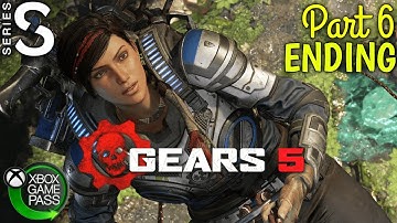 GEARS 5 HIVEBUSTERS Campaign Ending Gameplay Walkthrough Part 6 The Path No Commentary Xbox Series S