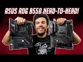 ASUS ROG Strix B550-E vs B550-F WiFi, In-depth Analysis and Comparison!