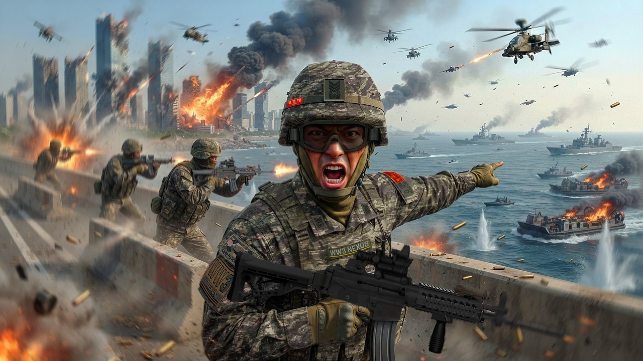 SOUTH KOREA vs NORTH KOREA Second Korean War | World War 3 Military ...