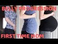 Belly Progression | First Time Mom