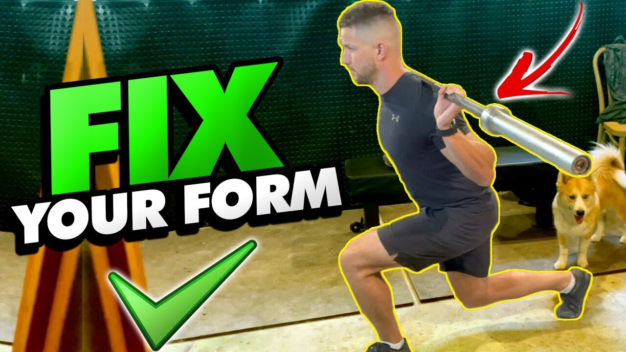 How to PROPERLY Barbell Lunge (AVOID THESE MISTAKES) - YouTube