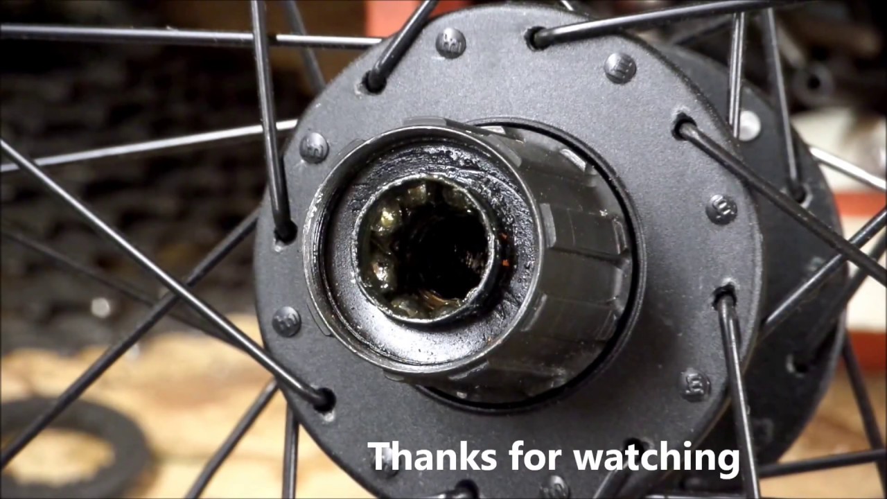 removing freewheel cassette