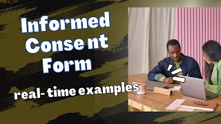 Informed Consent Form with Examples Who can legally provide the consent in Clinical Trials