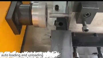 auto loading tube end forming machine