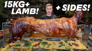 EATING AN ENTIRE 15KG+ LAMB PLUS SIDES