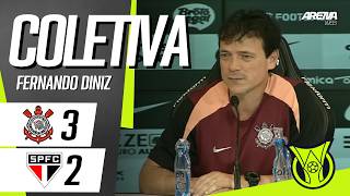 COLETIVA FERNANDO DINIZ | AO VIVO | Corinthians x São Paulo - Brasileirão 2026