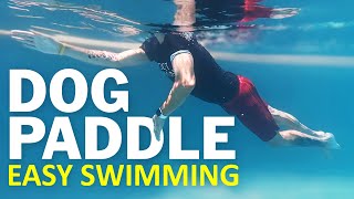 Doggy Paddle Swimming Technique For Beginners | Breathe Easily by Swimming Dog Paddle