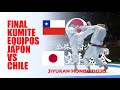 Final Team Kumite Chile Vs Japón Funakoshi Gichin Cup 16th Karate World Championship Tournament 