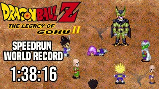 Dragon Ball Z: The Legacy of Goku II - Any% Speedrun in 1:38:16 [World Record]