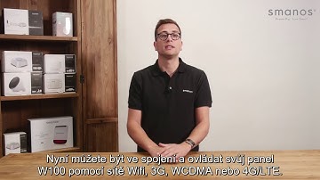 Smanos How To  - W100 installation (Czech subtitles)