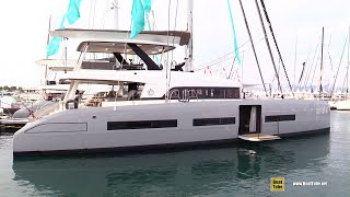 2022 Lagoon Seventy 7 Sail Catamaran  Walkaround Tour  2021 Cannes Yachting Festival