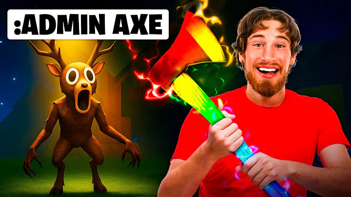 Using ADMIN To CHEAT in 99 Nights in the Forest!