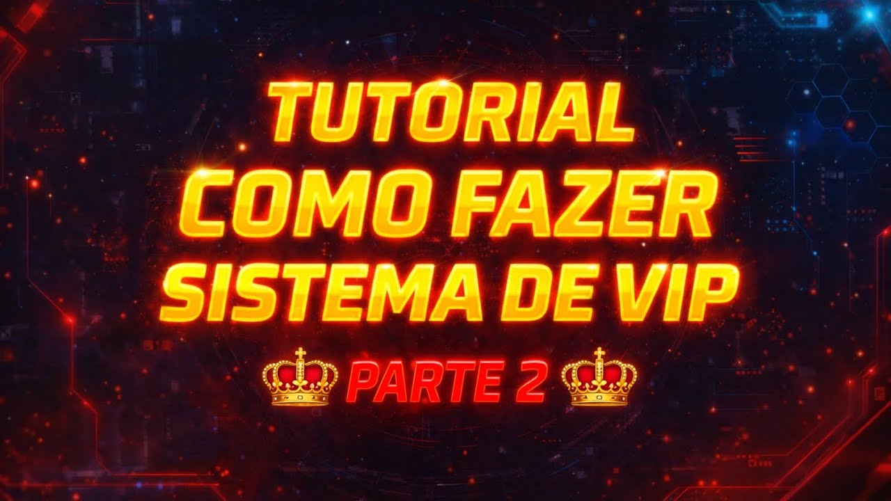 🚨 SAIU! PARTE 2. COMO FAZER SISTEMA DE VIP NO FF! #freefire #tutorial # ...