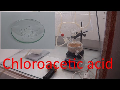 Synthesis of chloroacetic acid